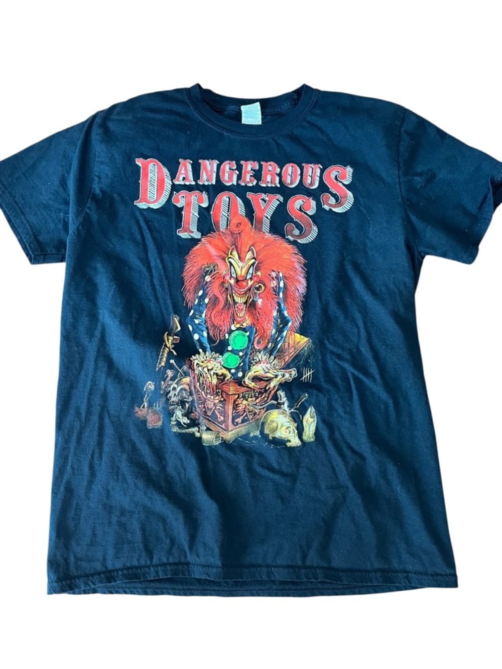 Dangerous toys commemorative 89 Black T-Shirt adult large